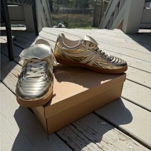 Steve Madden Gold Women's Sneakers